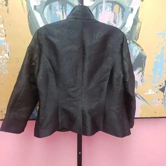 Grace Chuang New York Black Jacket Size Small - Picture 2 of 4